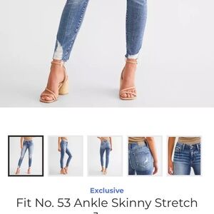 Buckle Black skinny jeans